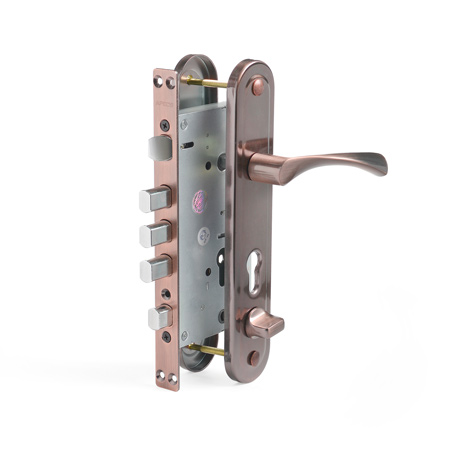 Купить замок врезной apecs t-05-60/80.1923-a-c-ac-l